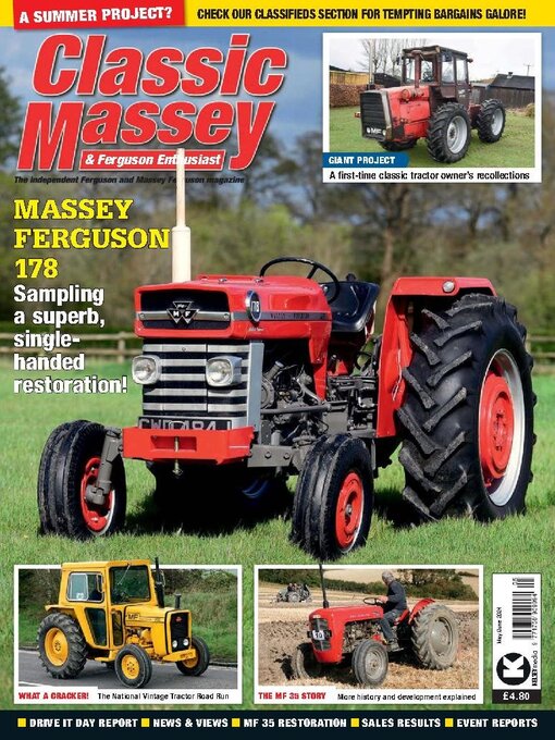 Title details for Classic Massey & Ferguson Enthusiast by Kelsey Publishing Ltd - Available